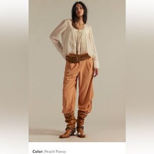 We The Free Nice Choice Cord Jeans peach pansy